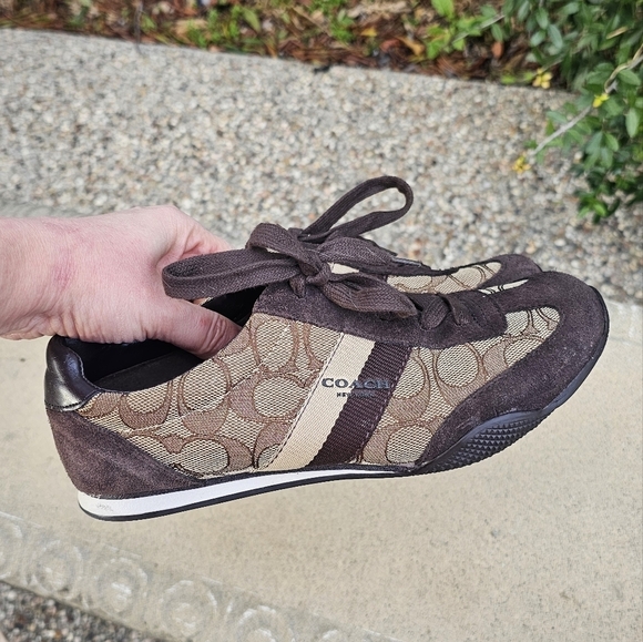 Coach  Kelson Signature C Ladies Sneakers 6,5B - Picture 1 of 13